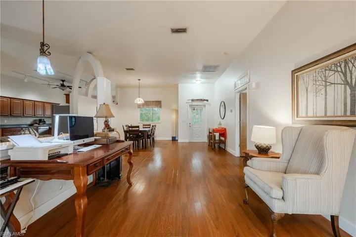 Looking back towards the front door.