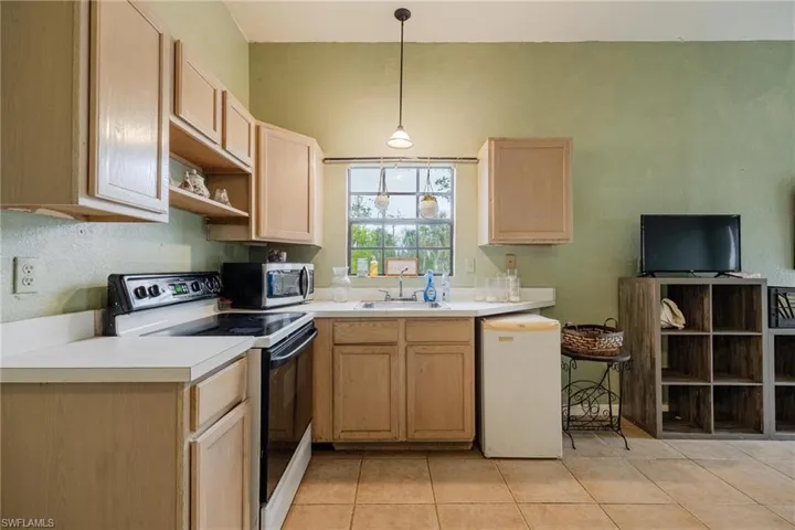Apartment kitchen.