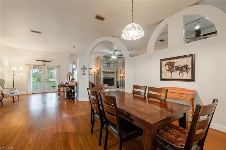 Dining area