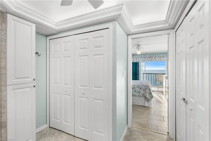 Primary en-suite with 2 closets.