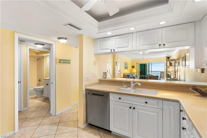 Gulf Views from the kitchen!