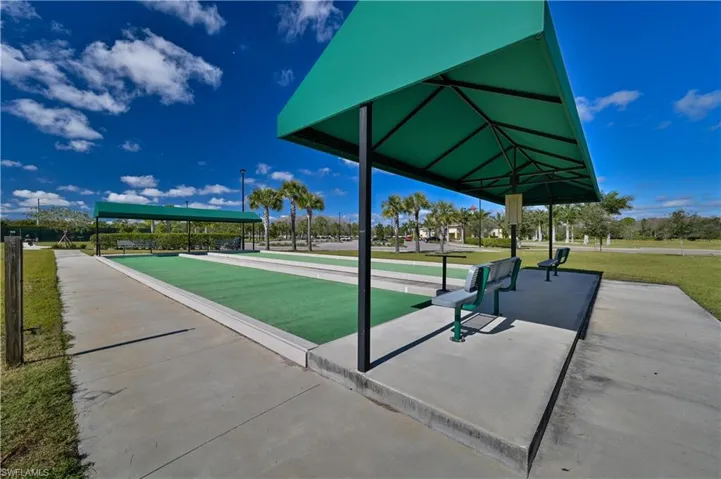 View of community with a yard