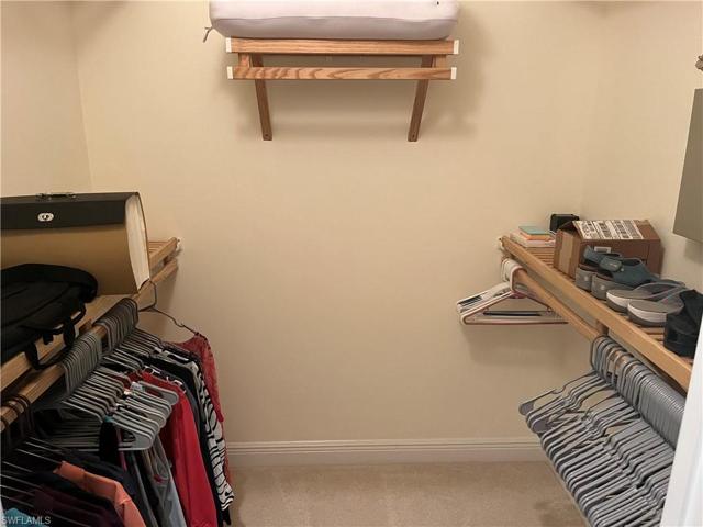 Two walk in closets in master bedroom