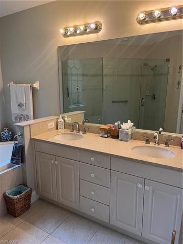 Large vanity with 2 sinks