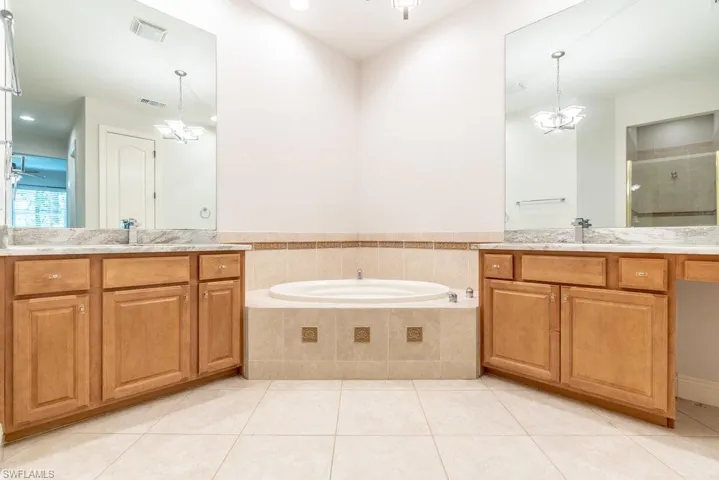 Primary Bathroom double vanity