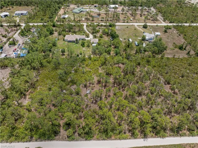 Aerial view of property and surrounding area