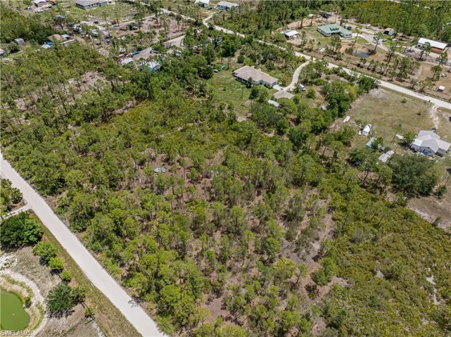 Aerial view of property and surrounding area