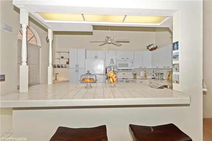 Kitchen  with the Wall Removed