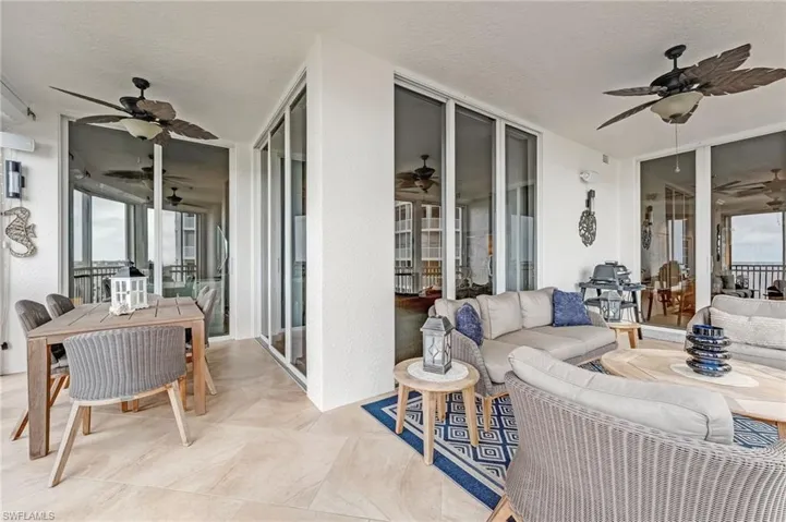 Twelve-foot impact sliders provide stunning views from multiple rooms throughout the home.
