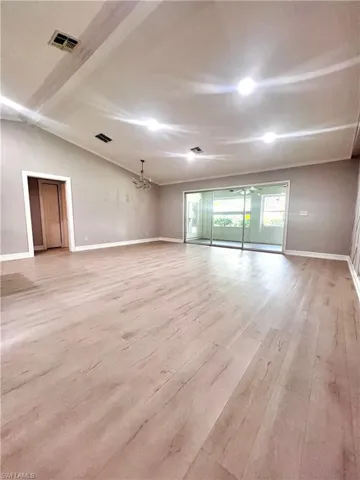 Living room and dinning area