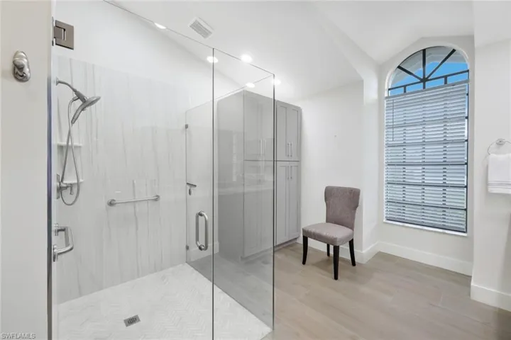 Easy Access Shower (not Step) Extra Storage- LVT Flooring