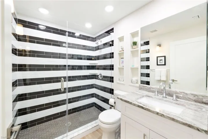 Second Full Bath, with Step In Shower