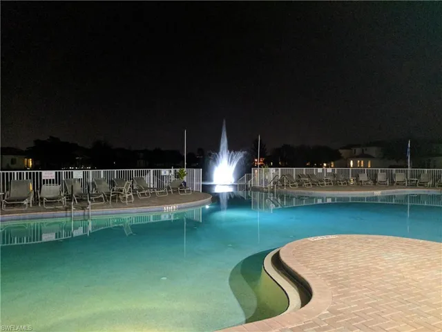 Pool At Night