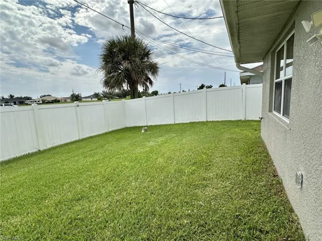 2308 yard with fencing and dividers