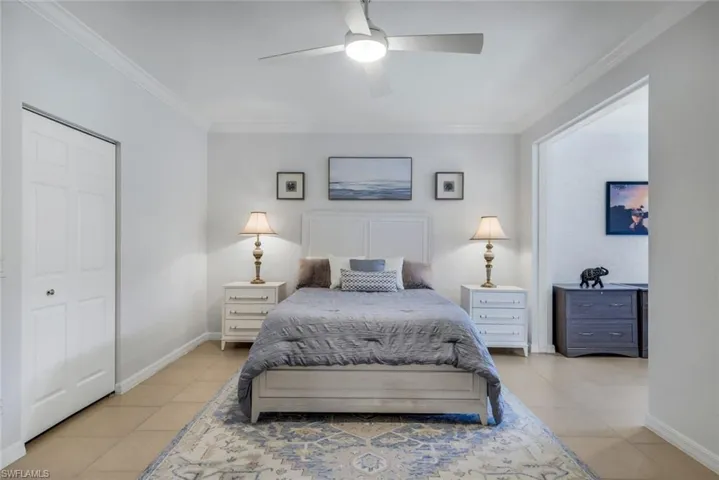 Primary Bedroom with walk in closet
