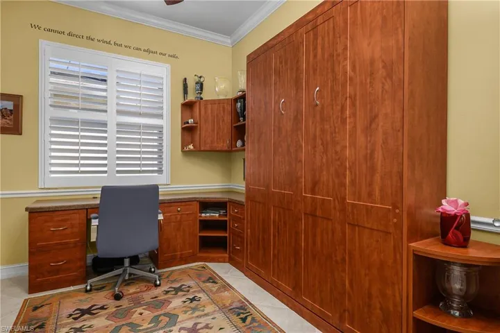 Currently used as an office/flex room