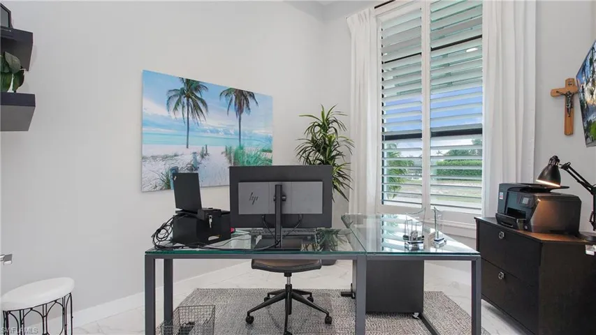 View of home office