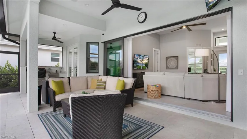 View of living room