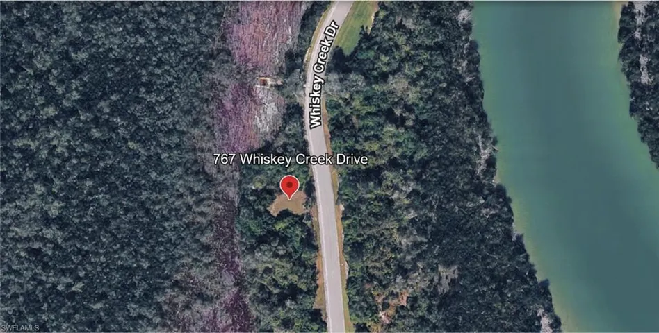 Aerial view of property's location