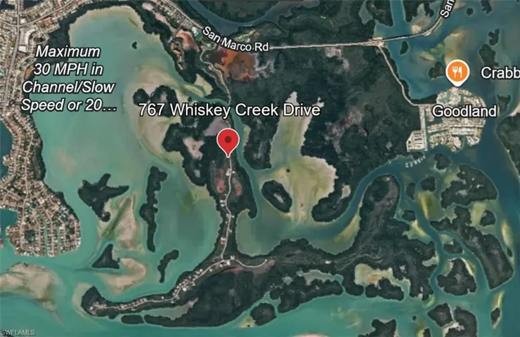 Aerial view of property's location