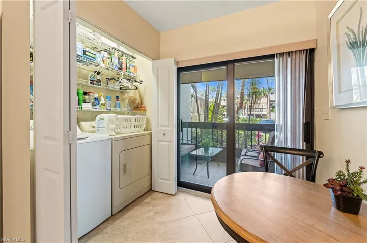 Laundry in Kitchen