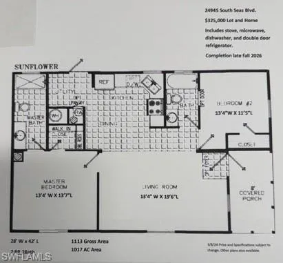 View of floor plan / room layout