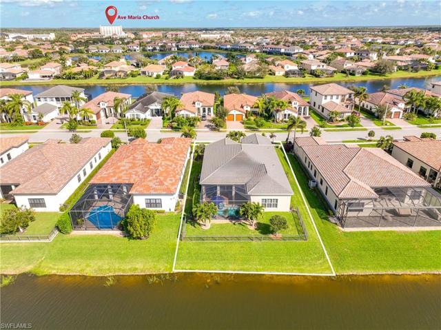 Aerial of Backyard