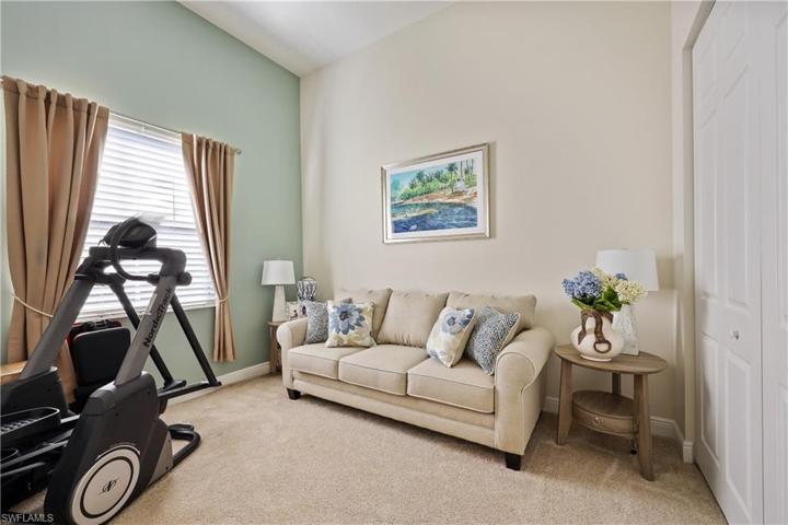 3rd Bedroom used as sitting and exercise area