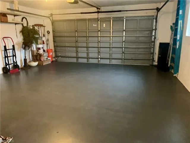 large 2 car garage