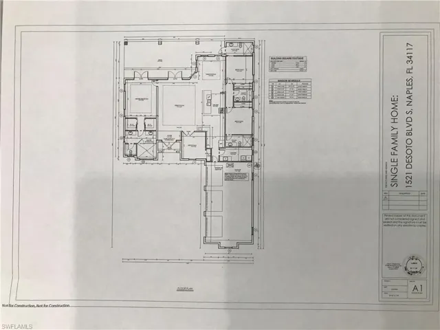 1521  Desoto S BLVD, Naples, FL 34117
