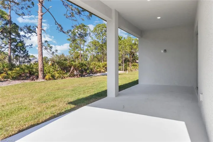 View of patio