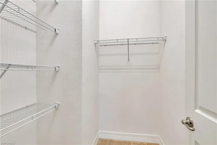 View of spacious closet