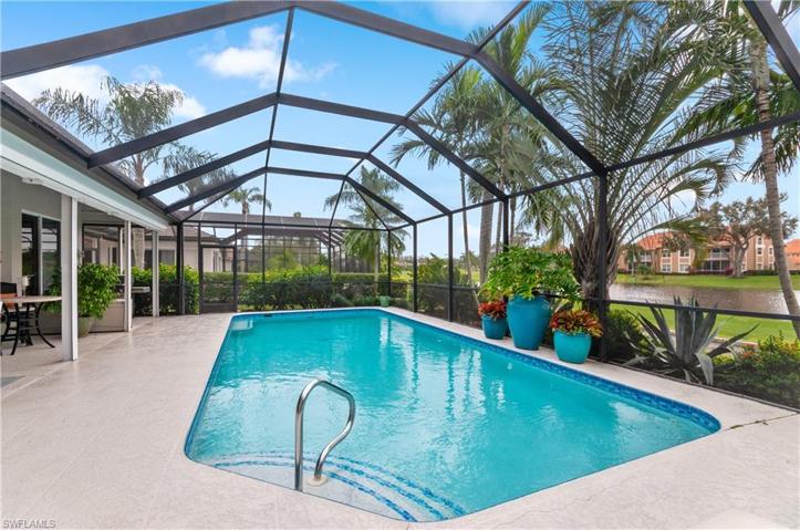Ready to swim laps in this stunning refurbished Pool