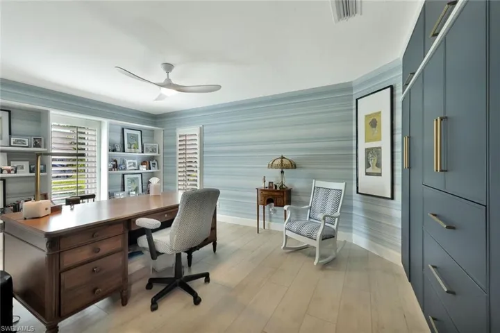 Bedroom 4 being used as an office
