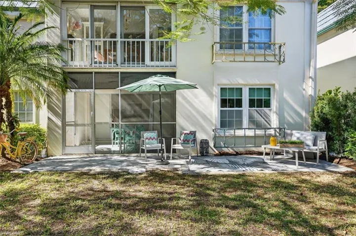 Outdoor living at it's best - you'll have an extended patio and a screened-in lanai