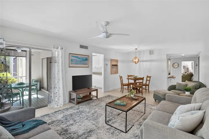 Spacious living area