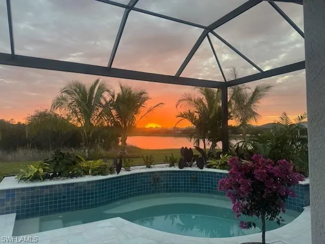 Morning sunrise photo taken by homeowner