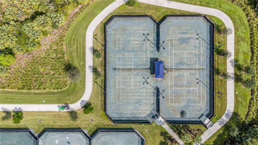 Valencia Trails tennis courts.