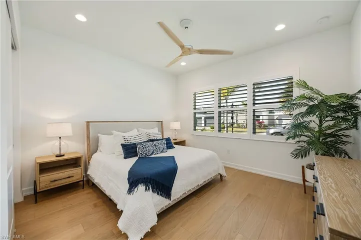 The bedroom 2 suite is located at the front of the home, with en-suite bath, linen closet, and generous full closet.