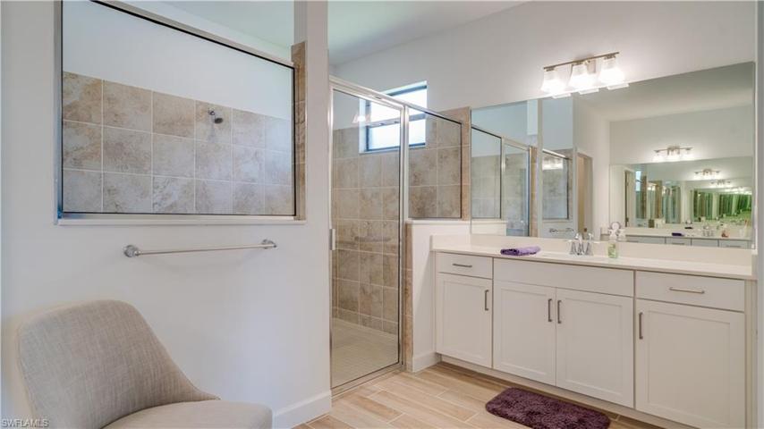 Two separate vanities.