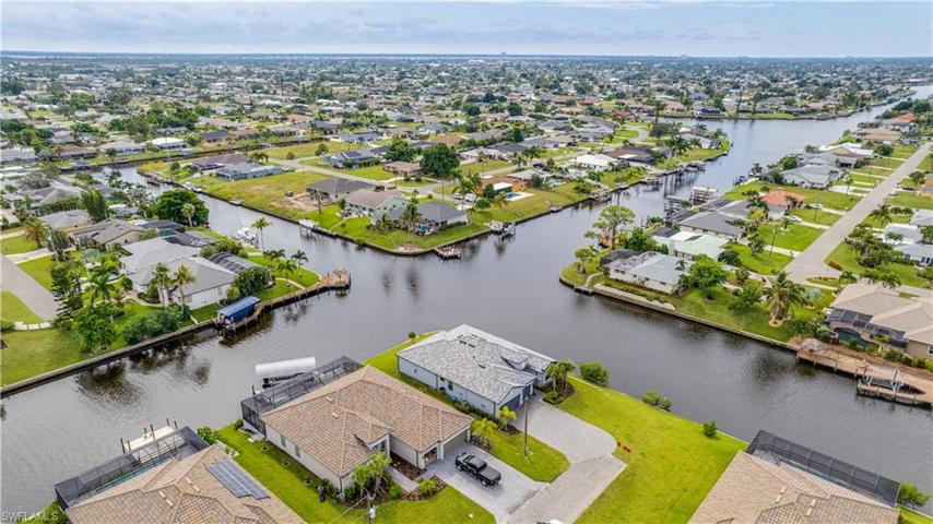120 foot wide intersecting canals