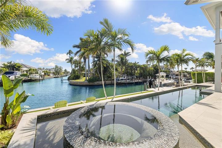 Oversized saltwater pool with southern exposure