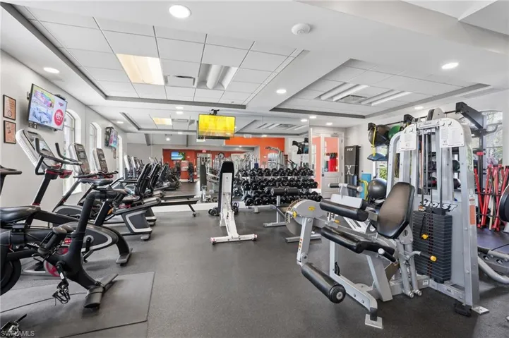 View of gym