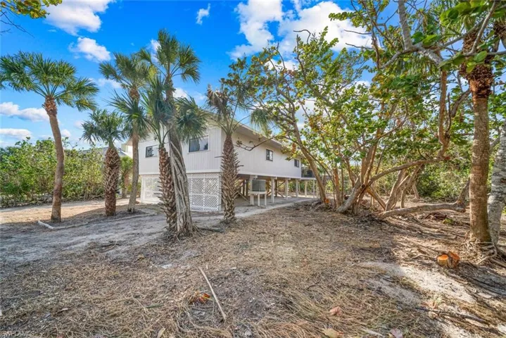 View of rear view of property