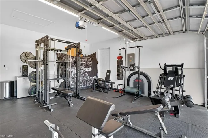 View of exercise room