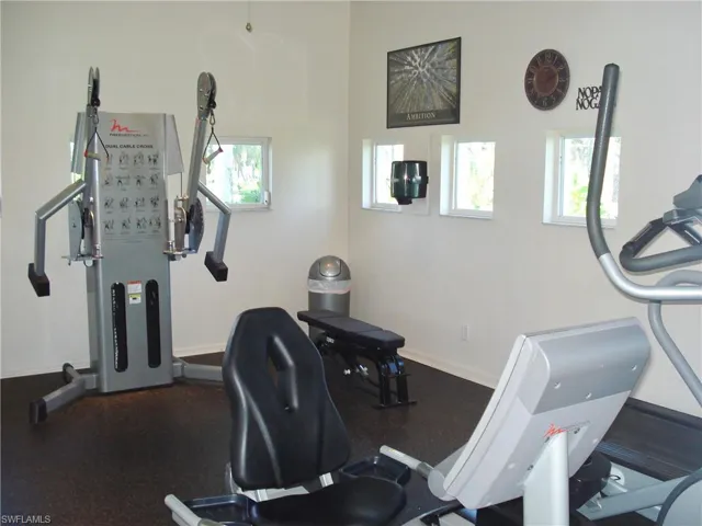Exercise Room in Clubhouse