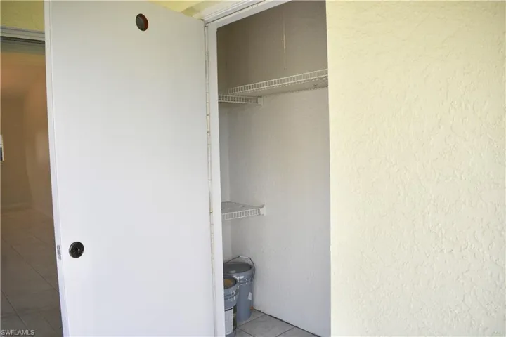 Storage Closet on Lanai