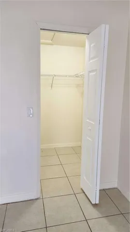 View of closet