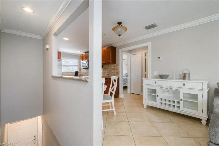 3 staircases access the Separate Living & Dining Areas!