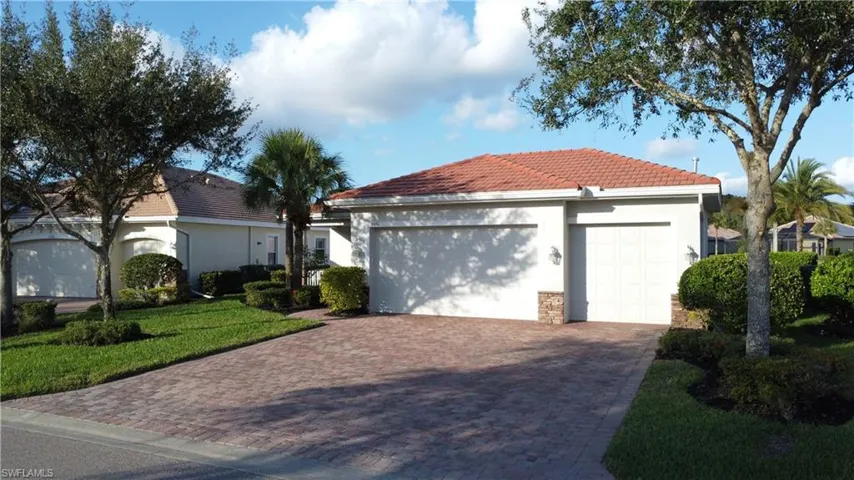 Three-car garage